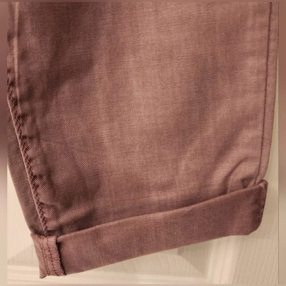 COSMIC Blue Love Moriah Pink Straight Leg Pant in Woodrose Size 28
